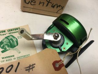 Vintage Johnson Century 100 Fishing Reel - prototype - Experimental Reel 4