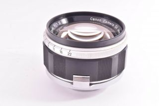 Rare CANON 50mm/F1.  2 Leica 39mm LMT screw mount 20698 6