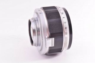 Rare CANON 50mm/F1.  2 Leica 39mm LMT screw mount 20698 7