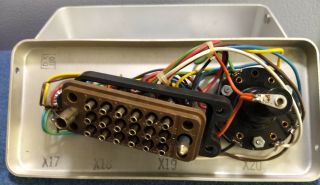 RARE Adapter CA - 1630/CP - 3 Socket Adapter for Daystrom Weston CA - 1630 8