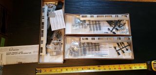 4 Walthers BART,  Bay Area Rapid Transit 1 A & 3 A Dummy Units Kit HO Scale RARE 2