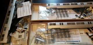 4 Walthers BART,  Bay Area Rapid Transit 1 A & 3 A Dummy Units Kit HO Scale RARE 4