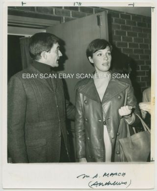 Julie Andrews Blake Edwards The Graduate Preview Vintage Photo By Phil Roach