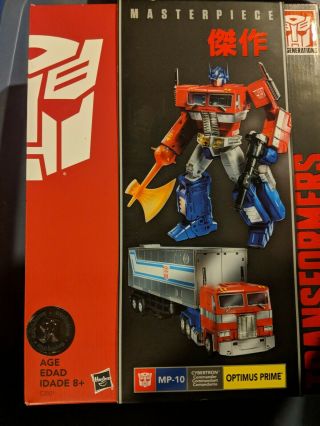 Transformers Masterpiece Optimus Prime Nib Rare Sdcc Tru Exclusive 2017