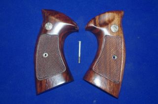 S&w Factory Target Grips Vintage Smith And Wesson K Frame