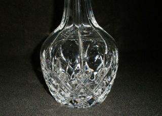 Rare Antique BACCARAT Crystal Glass Set of 3 Decanter w/ Deeply Cut Pattern 5