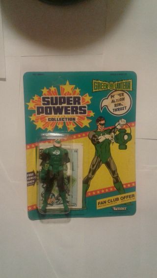 Powers Kenner Vintage The Green Lantern Package