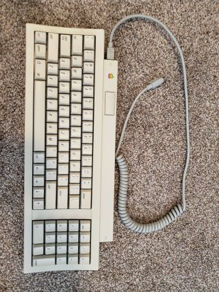 VINTAGE - Apple Keyboard II M0487 Macintosh,  Apple Desktop Bus Mouse G5431 2