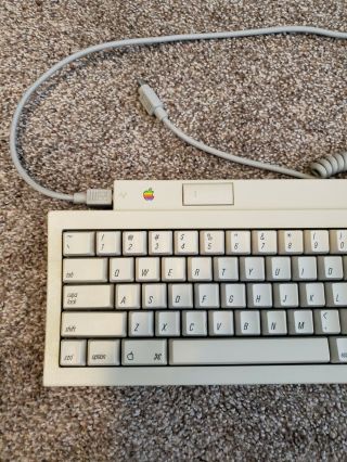 VINTAGE - Apple Keyboard II M0487 Macintosh,  Apple Desktop Bus Mouse G5431 4