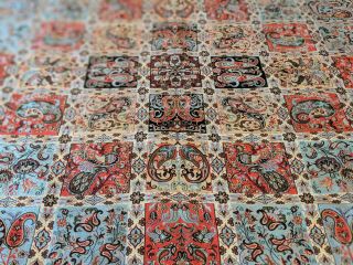 Colorful Patchwork Vintage Antique Persian Termeh Placemat Table Runner Cloth 5