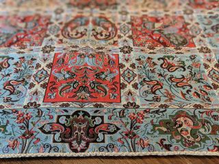 Colorful Patchwork Vintage Antique Persian Termeh Placemat Table Runner Cloth 7
