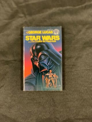 Vintage 1976 Star Wars By George Lucas True First Paperback Edition 1st Printing
