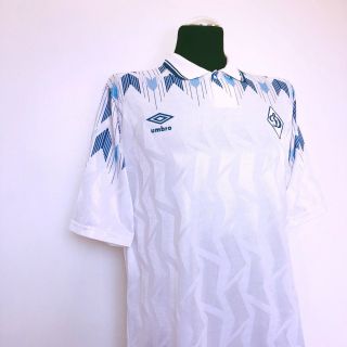 DYNAMO MOSCOW Vintage Umbro Home Football Shirt Jersey 1990/91 (L) 5