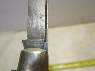 Old Vintage Maher & Grosh Double Blade Folding Pocket Knife w bone handle KK237 4