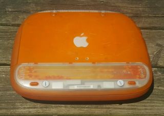 Vintage Apple iBook G3 Clamshell Tangerine Orange 300Mhz M2453,  WIFI 6