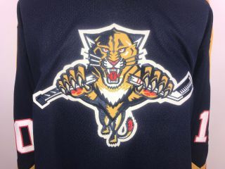 Florida Panthers Pavel Bure 10 NHL Ice Hockey Jersey Vintage Rare Shirt Size XL 5