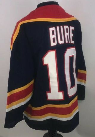 Florida Panthers Pavel Bure 10 NHL Ice Hockey Jersey Vintage Rare Shirt Size XL 8