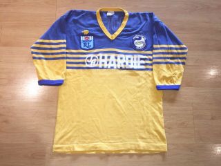 Parramatta Eels 80s Kenny 6 Vintage Peerless Nrl Shirt Jersey Medium