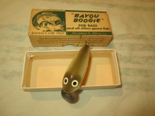 Vintage Louisiana Bayou Boogie Fishing Lure Bream