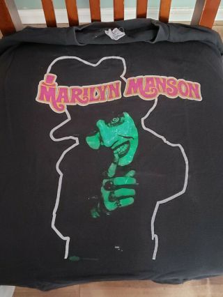 Vintage Marilyn Manson Smells Like Children Shirt Mens Xl