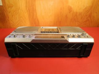 Vintage Akai AJ - 520 Boom Box Ghetto blaster Boombox Casette player radio Rare 4