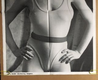 Kate Bush Wuthering Heights Vintage Poster Pin - up Music Memorabilia 1970’s UK 4