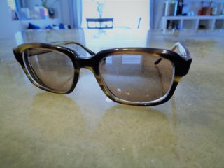 Vintage Ao American Optical Ornate Eyeglasses Horn Rim Arnel Dean Glasses Rare