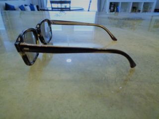 Vintage AO American Optical Ornate Eyeglasses Horn Rim Arnel Dean Glasses Rare 6
