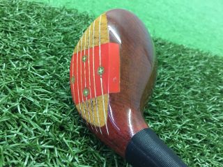 RARE Vintage TONEY PENNA TP 801 Persimmon DRIVER Oil Hardened Right Steel STIFF 4