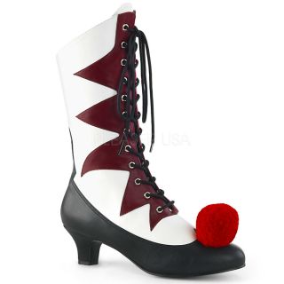 Black Red It Pennywise Vintage Circus Clown Costume Boots Womans 6 7 8 9 10 11