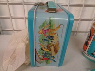 VINTAGE 1978 ALADDIN CHARLIES ANGELS METAL LUNCHBOX COMPLETE THERMOS TAG 4