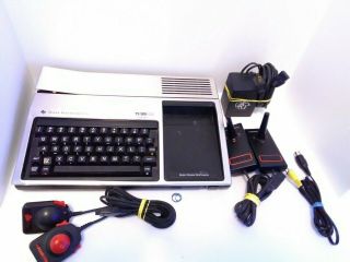 Ti - 99/4a Vintage Home Computer Console Parts / Repair,  12 Games & 6 Manuals