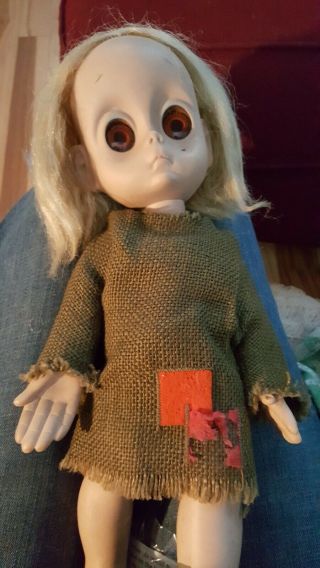 Vintage 1965 Hasbro Little Miss No Name Sad Eyes Doll