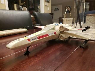 Vintage Star Wars Lukes X - Wing 100 Complete W/ X - Wing Decals Hurry.