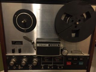 Vintage Teac 2300s Stereo Tape Deck Reel To Reel W/ Power Cord