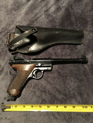 Vintage Crosman Air Pellet Bb Gun Mark Ii 2 Pellgun Pistol.  177 Crossman Holster