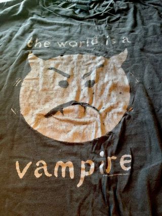 Vintage Smashing Pumpkins 1996 Tour Shirt Mellon Collie Infinite Sadness Vampire