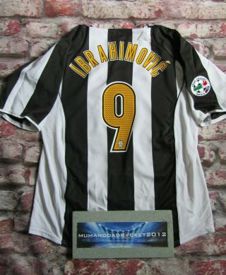 Ibrahimovic Juventus Italy Home Juve Football Shirt Xl Mens Jersey Vintage