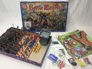 Vintage 1992 Battle Masters Fantasy Board Game From Milton Bradley