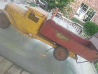 Vintage 1930’s Pressed Steel Buddy L Dump Truck