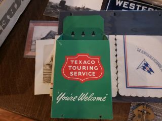 Vintage Texaco Touring Service Map Holder