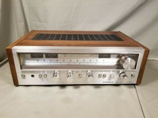 Vintage Pioneer Sx - 680 Stereo Receiver / Amp Black Vus & Fully