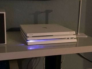 Rare Sony Playstation Pro 4 1tb Glacier White Console