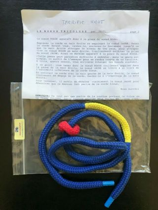 The Tricolor Knot By Pavel - Rare Vintage Magic Trick