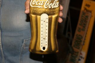 Rare Vintage 1930s Coca Cola Soda Pop 1923 Christmas Bottle 13 