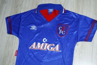 Authentic Vintage UMBRO CHELSEA AMIGA 1994/95 Home Shirt size S 3