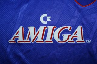 Authentic Vintage UMBRO CHELSEA AMIGA 1994/95 Home Shirt size S 6