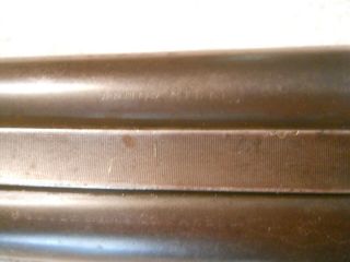 Antique L.  C.  Smith 12 GA Double Barrel Shotgun Barrel w/Ejector 00 Grade 8