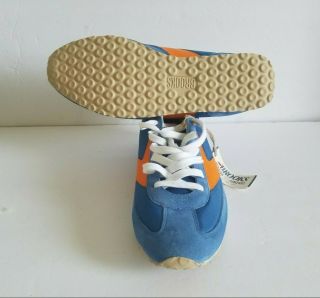 Brooks Vanguard Mens Vintage Retro Running Shoes Blue Orange Sz 12 1101661 D488 6