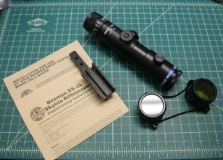 Rare Beeman Ss2l 3x21 Skylite Riflescope,  Blue Ribbon,  Made Japan By Hakko